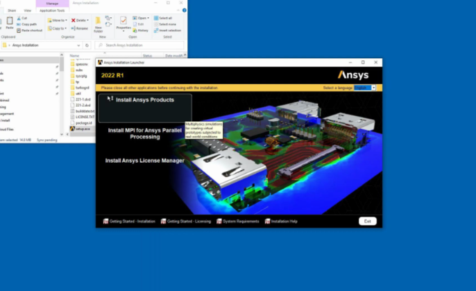 ansys19.2电子桌面安装